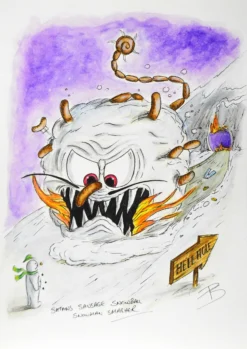 Satan’s Sausage Snowball Snowman Smasher