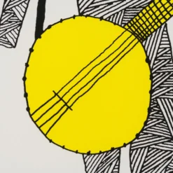 Two For The Road - Rambling Man Unique Colour Edition - Cadmium Yellow XLV -Art Prints Shop bcn cadmium yellow xlv 5 2023 12 12T14 15 46