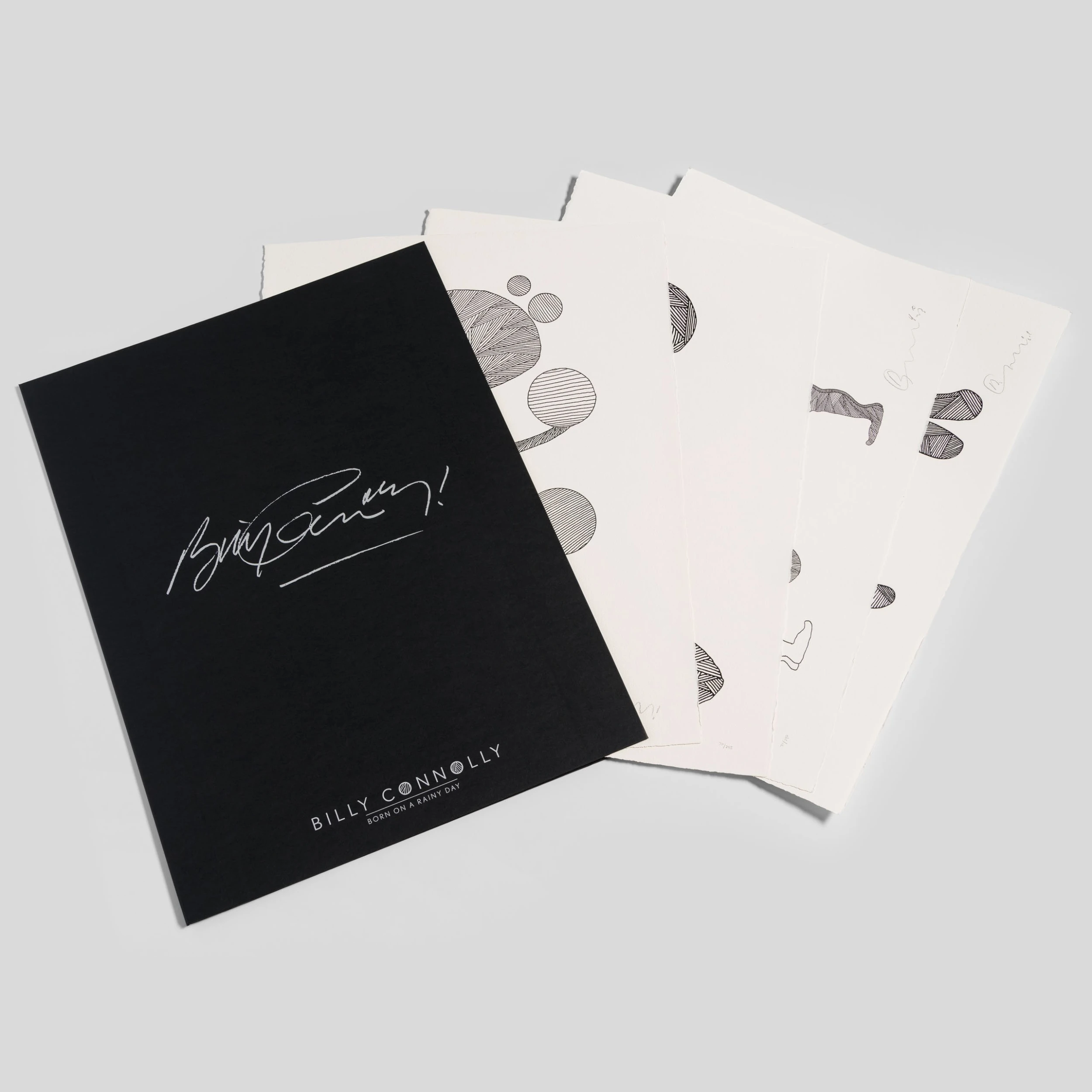 Born On A Rainy Day 2023 - Unframed Set Of Four 1 Born On A Rainy Day 2023 - Unframed Set Of Four