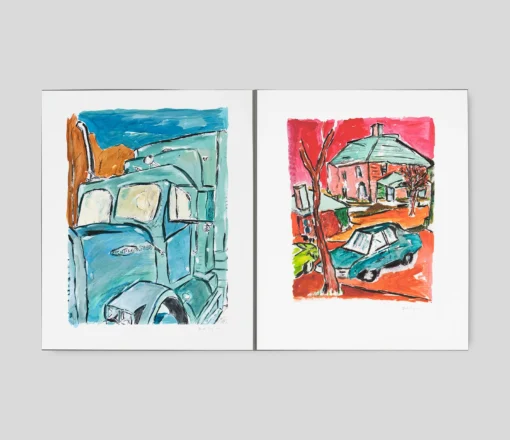 The Drawn Blank Series (2021) Unframed Set Of Two -Art Prints Shop bdy nov release portfolio set of 2 2021 11 02T14 59 55