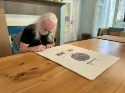 Birds On A Wire -Art Prints Shop billy connolly signing artwork by castle fine art 2 2023 03 22T12 22 45