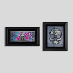 Set Of Two- Use With Caution/Vanitas