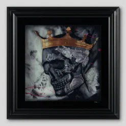 Heavy Is The Head That Wears The Crown - Set Of Two -Art Prints Shop dln heavy is the head that wears the crown iron and silver leaf 1 2023 06 28T07 49 23