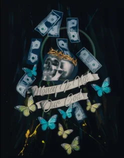 Money Is Not Our God -Art Prints Shop dln money is not our god 31 2023 10 13T15 05 35