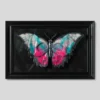 Skullfly (Pink And Teal Graffiti)