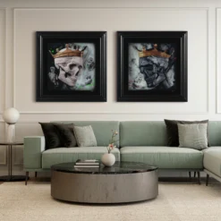 Heavy Is The Head That Wears The Crown - Set Of Two -Art Prints Shop dln room set product image 2023 06 28T13 47 17