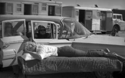 Resting On The Set Of The Misfits, 1960