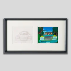 Scooby-Doo On Zombie Island Original Production Cel And Drawing