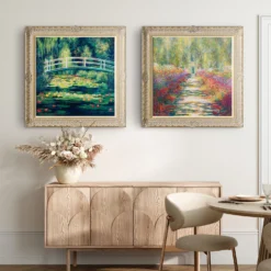 Monet In Giverny 2023 (Set Of Two) -Art Prints Shop jmy giverny sle roomset product 2023 07 04T13 26 15