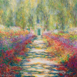 Avenue Of Flowers II -Art Prints Shop jmy monet avenue of flowers ii 31 2023 06 13T08 01 56
