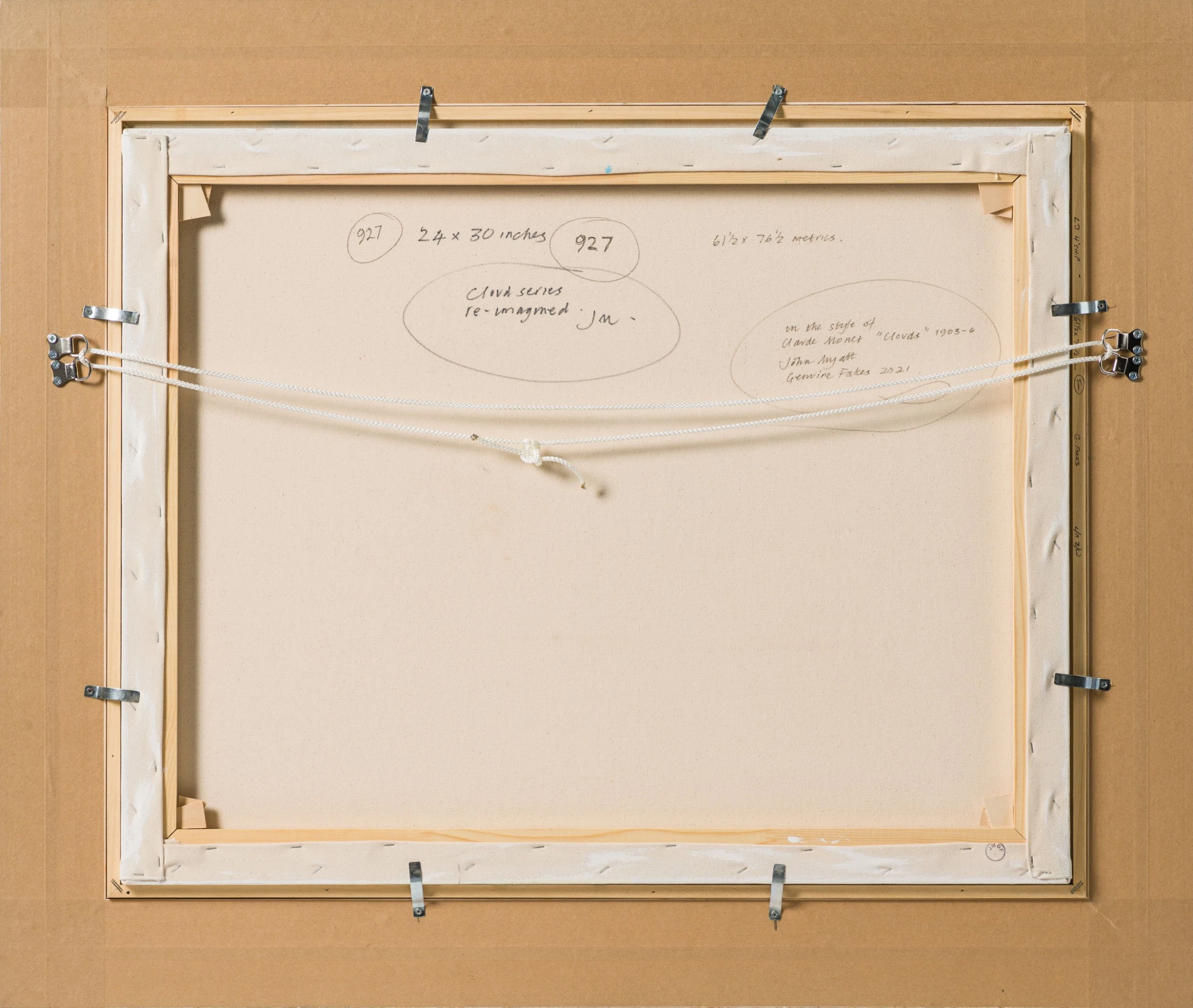 Clouds In The Style Of Claude Monet, 1903-6 8 Clouds In The Style Of Claude Monet, 1903-6 - Image 8