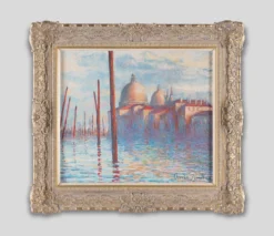The Grand Canal Venice In The Style Of Claude Monet, 1908