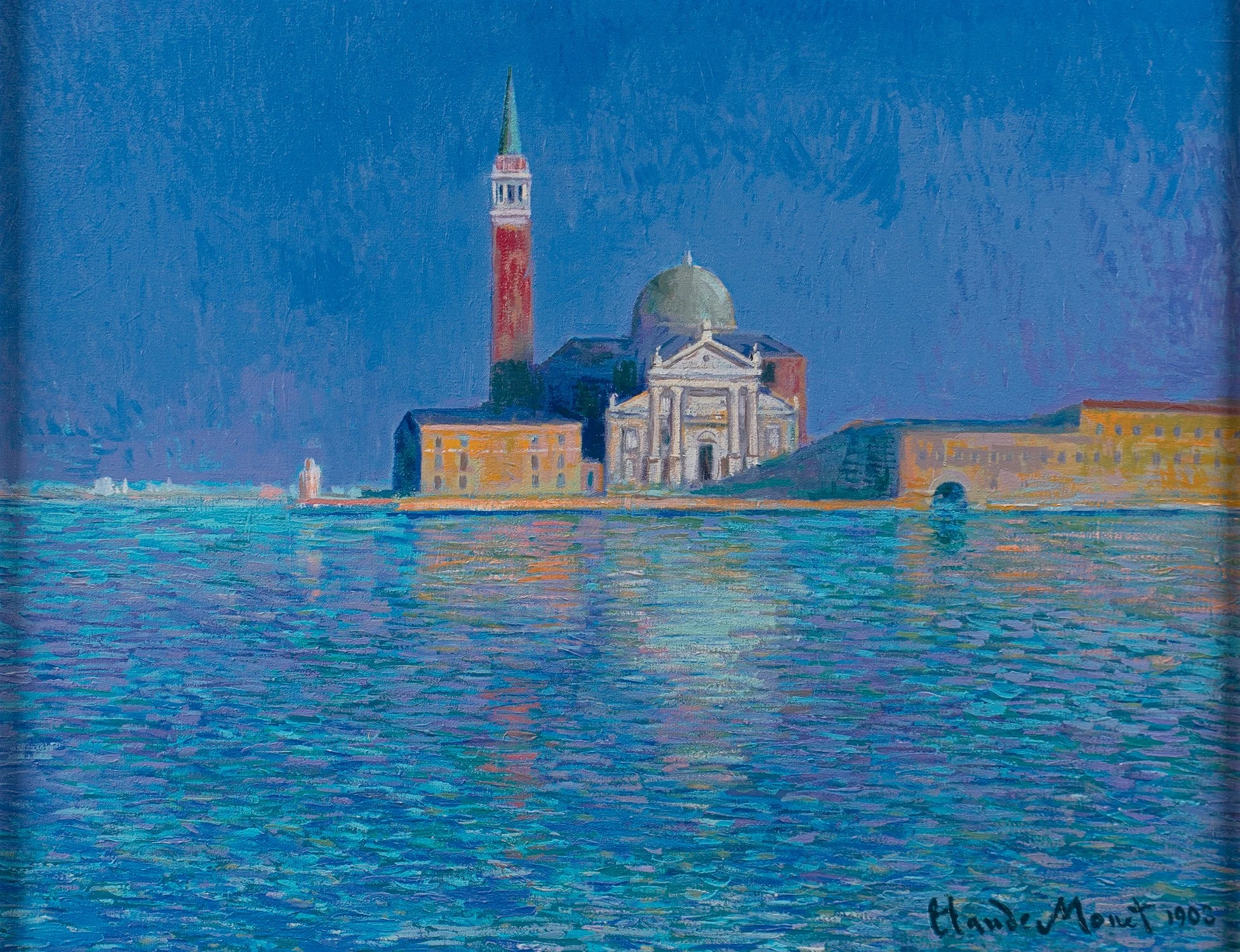Monet In Venice- Set Of Five 6 Monet In Venice- Set Of Five - Image 6