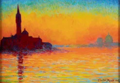 Monet In Venice- Set Of Five 10 Monet In Venice- Set Of Five -Art Prints Shop jmy sle lan 27876 3 sunset at san maggiore 2022 05 24T12 02 20