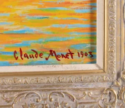 Sunset At San Giorgio Maggiore In The Style Of Claude Monet, 1908 -Art Prints Shop jmy sle lan 27876 5 sunset at san maggiore 2022 05 24T12 02 20