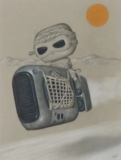 Rey - Lone Speeder -Art Prints Shop nhu ori skt 25393 3 rey lone speeder 2022 06 15T09 40 30