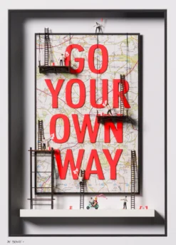 Be Brave (Go Your Own Way) -Art Prints Shop njo scu por 31517 be brave gyow 31 2023 11 08T10 25 03