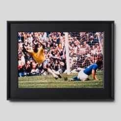 Pelé Scores! World Cup Final, 1970 (Silver Gelatin 24x36)