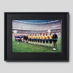 Team Line-Up - World Cup Final, 1970 (Silver Gelatin 40x60)