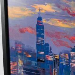 Set Of Two - Energetic Skyline & All Aboard (Giclée On Aluminium) -Art Prints Shop pke 7 all aboard 2023 01 18T15 38 19