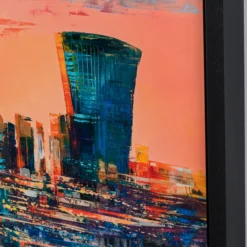 Set Of Two - Energetic Skyline & All Aboard (Giclée On Aluminium) -Art Prints Shop pke 7 energetic skyline 2023 01 18T14 43 17 1
