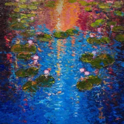 Lily Pond Luminosity -Art Prints Shop pke ori lan 32132 lily pond luminosity 31 2023 10 12T10 50 59