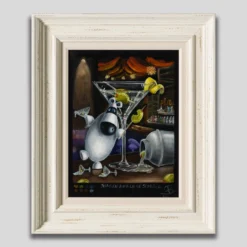 Shaken And A Little Slurred (Oil Sketch)