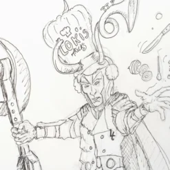 Loki's Tricks 'Best Burgers This Side Of Asguard' -Art Prints Shop psm ori skt 18992 5 loki s tricks 2023 04 13T11 57 57