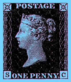 Penny Black - Blue