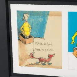 Dr. Seuss Fox In Socks – Diptych -Art Prints Shop seu fox in socks diptych and single 5 2023 11 23T11 20 20