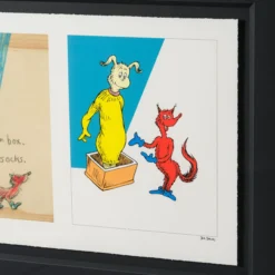 Dr. Seuss Fox In Socks – Diptych -Art Prints Shop seu fox in socks diptych and single 6 2023 11 23T11 20 20