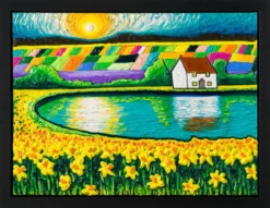 House By The Lake -Art Prints Shop sra ori lan 31987 house by the lake 30 2023 10 10T13 10 15