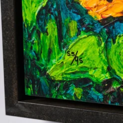 Sunflowers Amongst Cypress Trees | Boxed Canvas -Art Prints Shop sra sle lan 30210 4 sunflowers amongst cypress trees box 2023 03 10T16 14 59