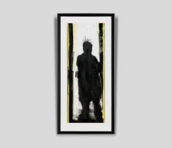 Standing Shadowman Black And Yellow