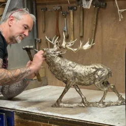 Monarch -Art Prints Shop steve winterburn in the studio creating monarch 2023 04 03T10 14 38