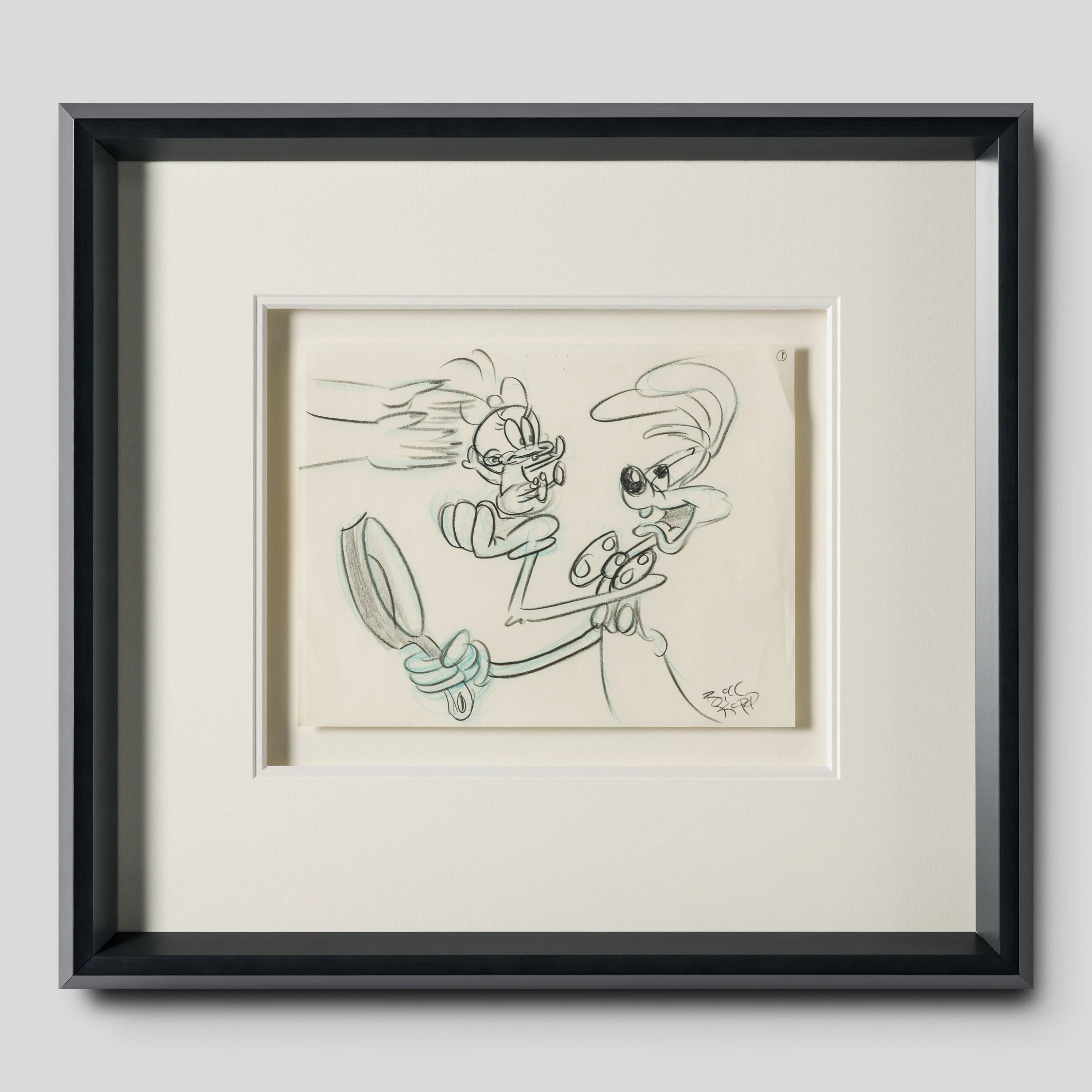 Tummy Trouble Roger Rabbit Storyboard (1989) 1 Tummy Trouble Roger Rabbit Storyboard (1989)