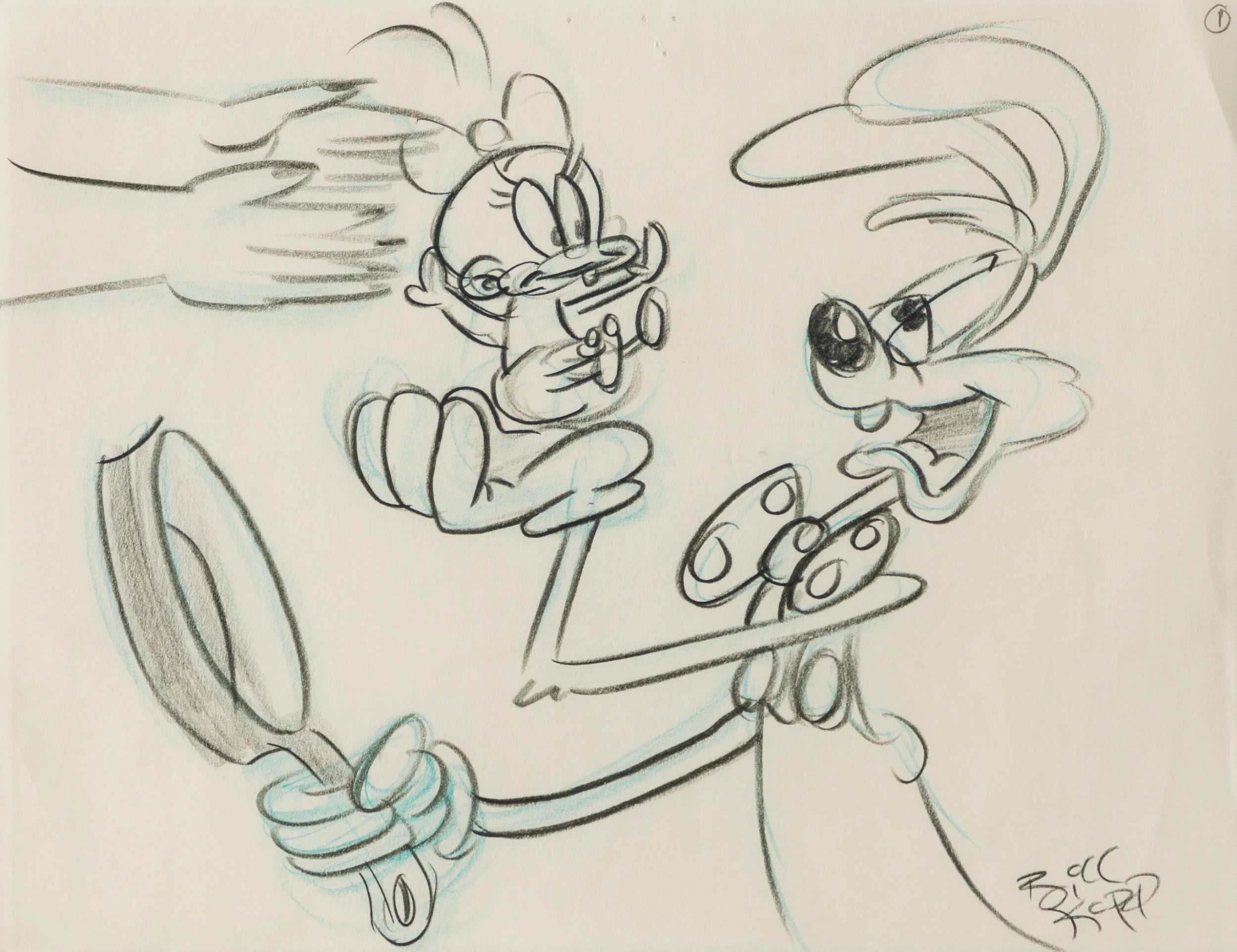 Tummy Trouble Roger Rabbit Storyboard (1989) 7 Tummy Trouble Roger Rabbit Storyboard (1989) - Image 7