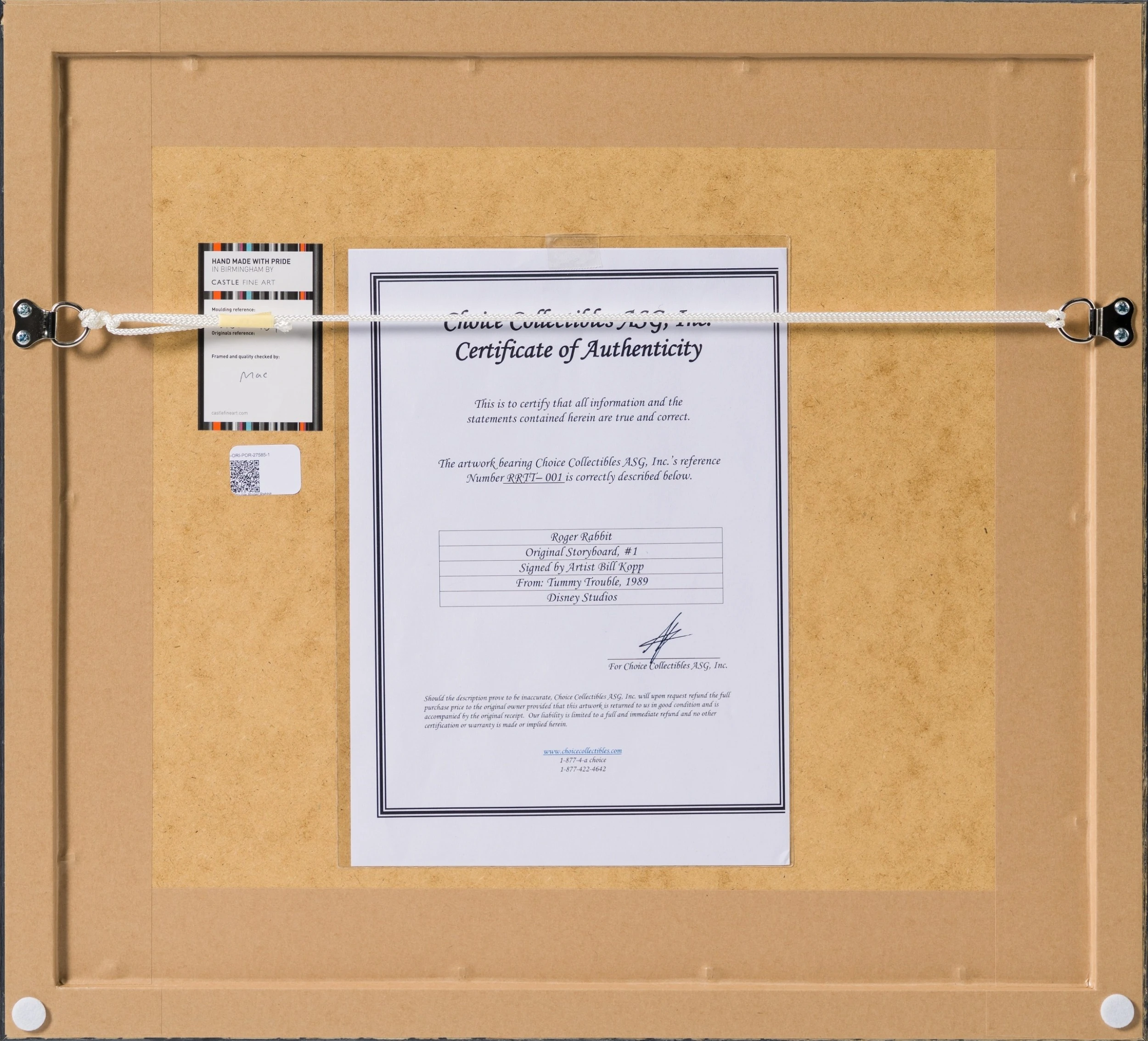 Tummy Trouble Roger Rabbit Storyboard (1989) 8 Tummy Trouble Roger Rabbit Storyboard (1989) - Image 8
