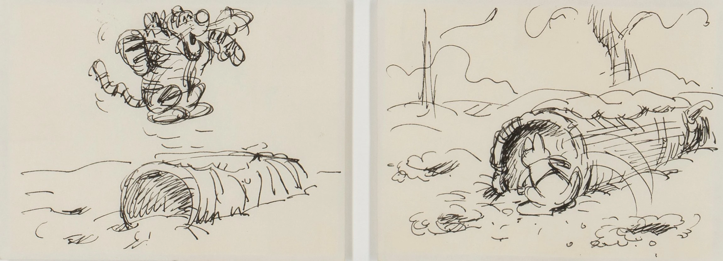 Disney (2 Board) Storyboard Set 6 (from 'Winnie The Pooh And Tigger Too', 1974) 3 Disney (2 Board) Storyboard Set 6 (from 'Winnie The Pooh And Tigger Too', 1974) - Image 3