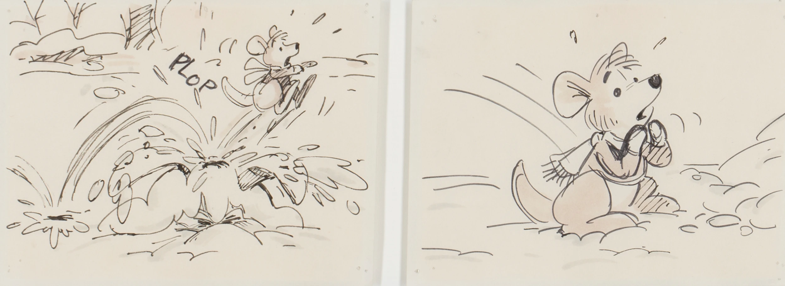Disney Storyboard Set 10 (from 'Winnie The Pooh And Tigger Too', 1974) 3 Disney Storyboard Set 10 (from 'Winnie The Pooh And Tigger Too', 1974) - Image 3