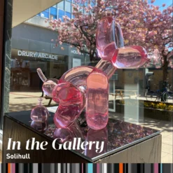 POPek Jelly Dog - Candy Pink -Art Prints Shop whatshisname jelly dog candy pink soilhull gallery 2023 04 26T15 41 10