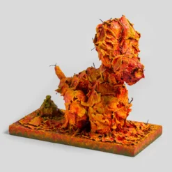 Pooping Leaf Dog -Art Prints Shop whn ori por 31143 pooping leaf dog 1 2023 07 12T12 46 52